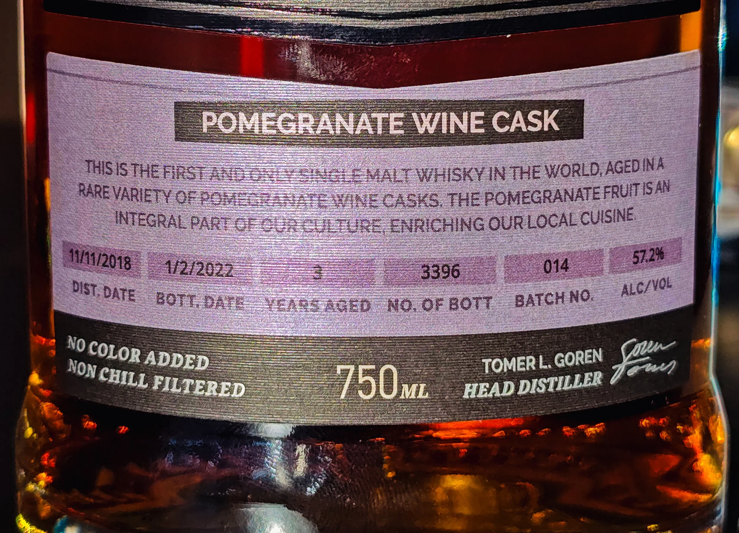 Milk & Honey Pomegranate Cask — Dramface